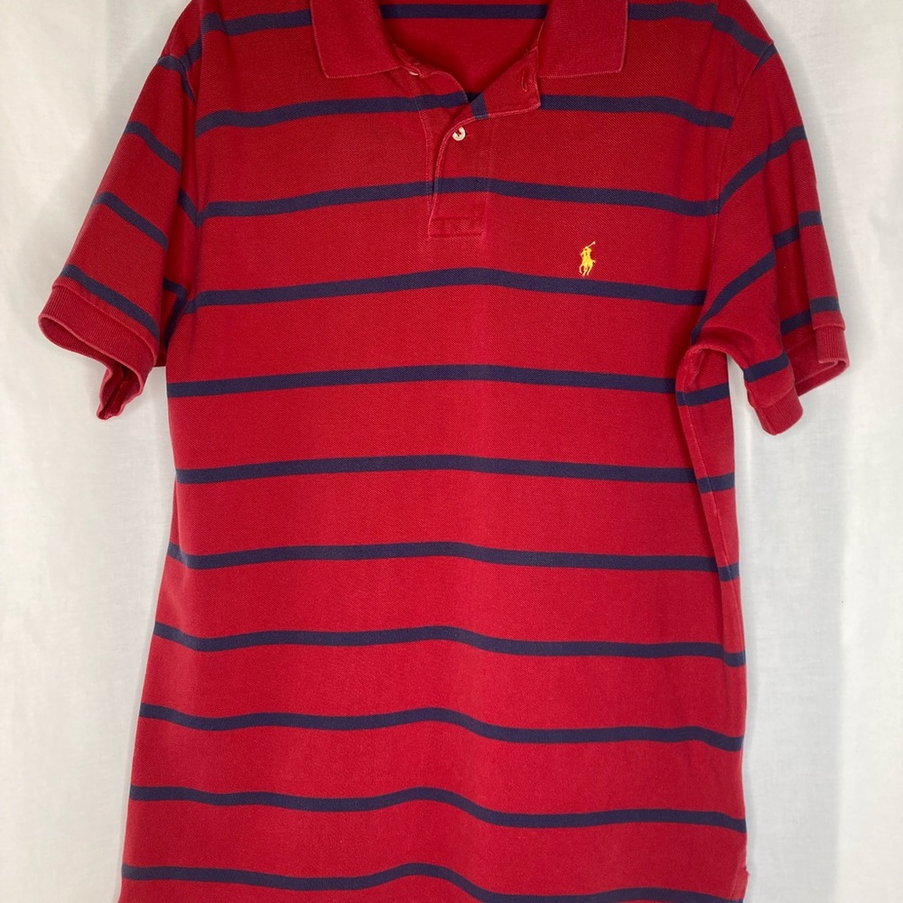 Polo by Ralph Lauren Striped Polo Shirt Sz L